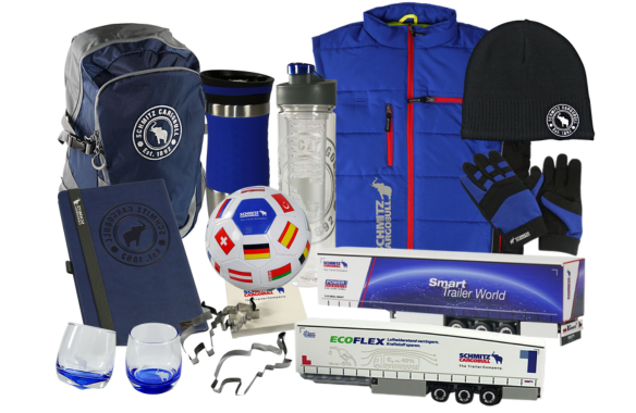 Adventskalender Preis 2023 mit verschiedenen Preisen von Schmitz Cargobull